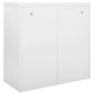 vidaXL Armadio Anta Scorrevole e Fioriera Grigio 90x40x113 cm Acciaio vidaXL Armadio Anta Scorrevole e Fioriera Grigio 90x40x113 cm Acciaio