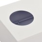 vidaXL Armadio Ufficio con Fioriera Grigio Chiaro 90x40x113 cm Acciaio vidaXL Armadio Ufficio con Fioriera Grigio Chiaro 90x40x113 cm Acciaio
