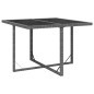 vidaXL Set da Pranzo per Giardino 9 pz con Cuscini Polyrattan Grigio vidaXL Set da Pranzo per Giardino 9 pz con Cuscini Polyrattan Grigio