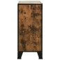 vidaXL Armadietti 2 pz Marrone Rustico 72x36x82 cm Metallo e MDF vidaXL Armadietti 2 pz Marrone Rustico 72x36x82 cm Metallo e MDF