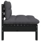 vidaXL Set Divani da Giardino 5 pz con Cuscini Legno Massello di Pino vidaXL Set Divani da Giardino 5 pz con Cuscini Legno Massello di Pino
