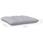vidaXL Set Divani da Giardino 6 pz con Cuscini Grigi Massello di Pino vidaXL Set Divani da Giardino 6 pz con Cuscini Grigi Massello di Pino