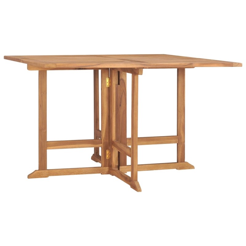 Tavolo da Giardino Pieghevole 110x110x75 cm in Massello di Teak Tavolo da Giardino Pieghevole 110x110x75 cm in Massello di Teak