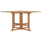 Tavolo da Giardino Pieghevole 110x110x75 cm in Massello di Teak Tavolo da Giardino Pieghevole 110x110x75 cm in Massello di Teak