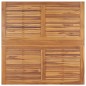 Tavolo da Giardino Pieghevole 110x110x75 cm in Massello di Teak Tavolo da Giardino Pieghevole 110x110x75 cm in Massello di Teak