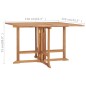 Tavolo da Giardino Pieghevole 110x110x75 cm in Massello di Teak Tavolo da Giardino Pieghevole 110x110x75 cm in Massello di Teak