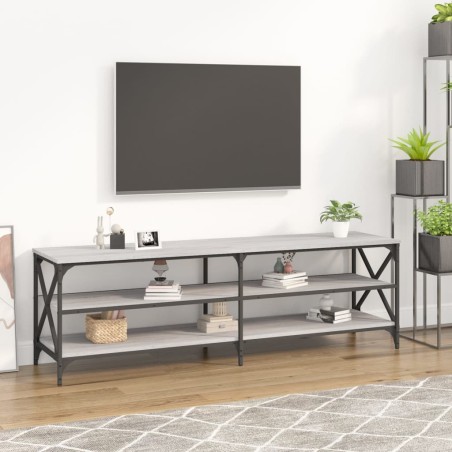 vidaXL Mobile Porta TV Grigio Sonoma 160x40x50 cm in Legno Multistrato