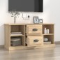 vidaXL Mobile Porta TV Rovere Sonoma 99,5x35,5x48 cm Legno Multistrato