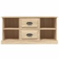 vidaXL Mobile Porta TV Rovere Sonoma 99,5x35,5x48 cm Legno Multistrato