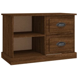 vidaXL Mobile Porta TV Rovere Marrone 73x35,5x47,5cm Legno Multistrato