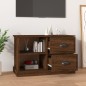 vidaXL Mobile Porta TV Rovere Marrone 73x35,5x47,5cm Legno Multistrato vidaXL Mobile Porta TV Rovere Marrone 73x35,5x47,5cm Legno Multistrato