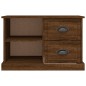 vidaXL Mobile Porta TV Rovere Marrone 73x35,5x47,5cm Legno Multistrato vidaXL Mobile Porta TV Rovere Marrone 73x35,5x47,5cm Legno Multistrato