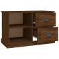 vidaXL Mobile Porta TV Rovere Marrone 73x35,5x47,5cm Legno Multistrato vidaXL Mobile Porta TV Rovere Marrone 73x35,5x47,5cm Legno Multistrato