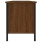 vidaXL Mobile TV Rovere Marrone 102x35x45 cm in Legno Multistrato vidaXL Mobile TV Rovere Marrone 102x35x45 cm in Legno Multistrato