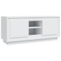 vidaXL Mobile Porta TV Bianco 102x35x45 cm in Legno Multistrato vidaXL Mobile Porta TV Bianco 102x35x45 cm in Legno Multistrato