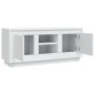 vidaXL Mobile Porta TV Bianco 102x35x45 cm in Legno Multistrato vidaXL Mobile Porta TV Bianco 102x35x45 cm in Legno Multistrato