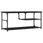 vidaXL Mobile Porta TV Nero 103x38x46,5 cm Legno Multistrato e Acciaio vidaXL Mobile Porta TV Nero 103x38x46,5 cm Legno Multistrato e Acciaio