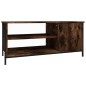 vidaXL Mobile TV Rovere Fumo 100x40x45 cm in Legno Multistrato vidaXL Mobile TV Rovere Fumo 100x40x45 cm in Legno Multistrato