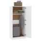 Armadio Bianco 80x52x180 cm in Legno Multistrato Armadio Bianco 80x52x180 cm in Legno Multistrato
