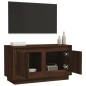 vidaXL Mobile Porta TV Rovere Marrone 80x35x45 cm in Legno Multistrato vidaXL Mobile Porta TV Rovere Marrone 80x35x45 cm in Legno Multistrato