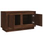 vidaXL Mobile Porta TV Rovere Marrone 80x35x45 cm in Legno Multistrato vidaXL Mobile Porta TV Rovere Marrone 80x35x45 cm in Legno Multistrato