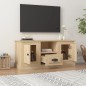 vidaXL Mobile per TV Rovere Sonoma 100x35,5x45 cm in Legno Multistrato