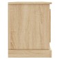 vidaXL Mobile per TV Rovere Sonoma 100x35,5x45 cm in Legno Multistrato