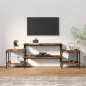 vidaXL Mobile Porta TV Rovere Fumo 157x35x52 cm in Legno Multistrato vidaXL Mobile Porta TV Rovere Fumo 157x35x52 cm in Legno Multistrato