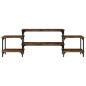 vidaXL Mobile Porta TV Rovere Fumo 157x35x52 cm in Legno Multistrato vidaXL Mobile Porta TV Rovere Fumo 157x35x52 cm in Legno Multistrato