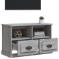vidaXL Mobile Porta TV Grigio Sonoma 80x35x50 cm in Legno Multistrato vidaXL Mobile Porta TV Grigio Sonoma 80x35x50 cm in Legno Multistrato