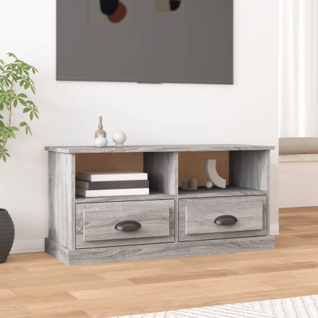 vidaXL Mobile TV Grigio Sonoma 93x35,5x45 cm in Legno Multistrato