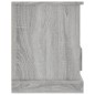 vidaXL Mobile TV Grigio Sonoma 93x35,5x45 cm in Legno Multistrato vidaXL Mobile TV Grigio Sonoma 93x35,5x45 cm in Legno Multistrato