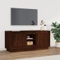 vidaXL Mobile TV Rovere Marrone 102x35x45 cm in Legno Multistrato vidaXL Mobile TV Rovere Marrone 102x35x45 cm in Legno Multistrato