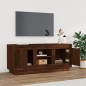 vidaXL Mobile TV Rovere Marrone 102x35x45 cm in Legno Multistrato vidaXL Mobile TV Rovere Marrone 102x35x45 cm in Legno Multistrato