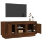 vidaXL Mobile TV Rovere Marrone 102x35x45 cm in Legno Multistrato vidaXL Mobile TV Rovere Marrone 102x35x45 cm in Legno Multistrato