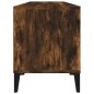 vidaXL Mobile TV Rovere Fumo 100x34,5x44,5 cm in Legno Multistrato