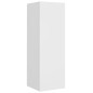 vidaXL Set di Mobili Porta TV 5 pz Bianco in Legno Multistrato vidaXL Set di Mobili Porta TV 5 pz Bianco in Legno Multistrato
