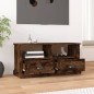 vidaXL Mobile Porta TV Rovere Fumo 93x35,5x45 cm in Legno Multistrato