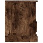 vidaXL Mobile Porta TV Rovere Fumo 93x35,5x45 cm in Legno Multistrato