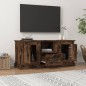 vidaXL Mobile TV Rovere Fumo 100x35,5x45 cm in Legno Multistrato vidaXL Mobile TV Rovere Fumo 100x35,5x45 cm in Legno Multistrato