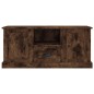 vidaXL Mobile TV Rovere Fumo 100x35,5x45 cm in Legno Multistrato vidaXL Mobile TV Rovere Fumo 100x35,5x45 cm in Legno Multistrato