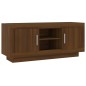 vidaXL Mobile TV Rovere Marrone 102x35x45 cm in Legno Multistrato