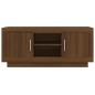vidaXL Mobile TV Rovere Marrone 102x35x45 cm in Legno Multistrato