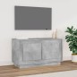 vidaXL Mobile Porta TV Grigio Cemento 80x35x45 cm in Legno Multistrato vidaXL Mobile Porta TV Grigio Cemento 80x35x45 cm in Legno Multistrato