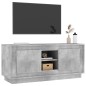 vidaXL Mobile Porta TV Grigio Cemento 102x35x45cm in Legno Multistrato vidaXL Mobile Porta TV Grigio Cemento 102x35x45cm in Legno Multistrato