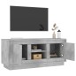 vidaXL Mobile Porta TV Grigio Cemento 102x35x45cm in Legno Multistrato vidaXL Mobile Porta TV Grigio Cemento 102x35x45cm in Legno Multistrato