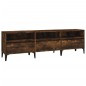 vidaXL Mobile Porta TV Rovere Fumo 150x30x44,5 cm in Legno Multistrato