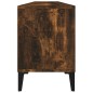 vidaXL Mobile Porta TV Rovere Fumo 150x30x44,5 cm in Legno Multistrato