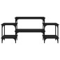 vidaXL Mobile Porta TV Nero 117x35x52 cm in Legno Multistrato