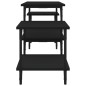 vidaXL Mobile Porta TV Nero 117x35x52 cm in Legno Multistrato